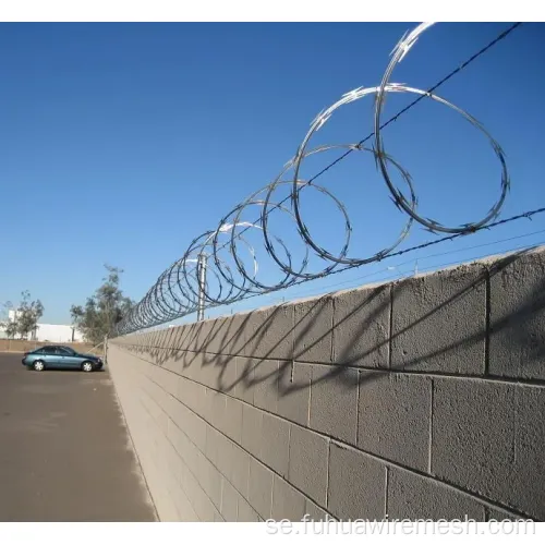 SS304 CBT-65 Concertina Razor Barbed Wire